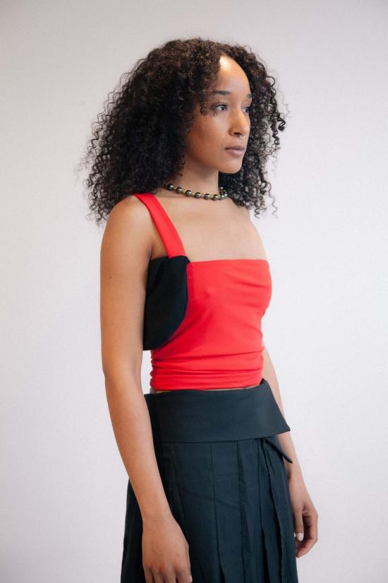  fey fey WORLDWIDE 민소매 티셔츠 페이페이 월드와이드 퍼스 튜브탑 - OTHER BRANDS