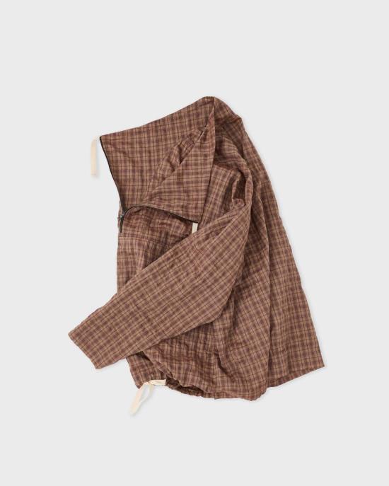  완즈 패딩 완제 퍼널넥 지퍼 아노락 재킷 - WANZE