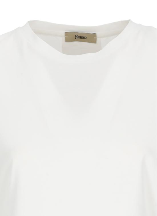 26SS 에르노 반팔 티셔츠 JG000224D 520061000 White - HERNO