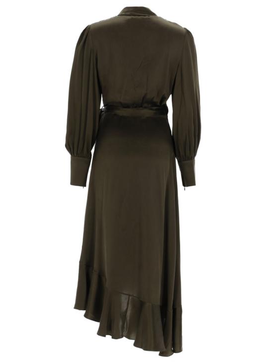 26SS 짐머만 미디 원피스 8066DS26R DKOLV MILITARY GREEN - ZIMMERMANN