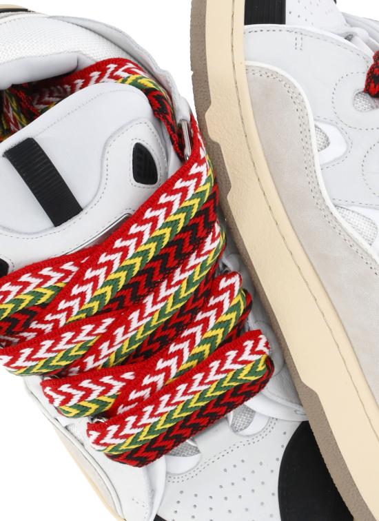 26SS 랑방 스니커즈 FUSKDK12 DRA3P2600 White - LANVIN