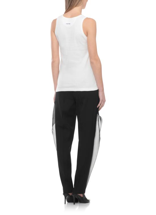 26SS 랑방 민소매 티셔츠 RWTO0012 J047P2600 White - LANVIN