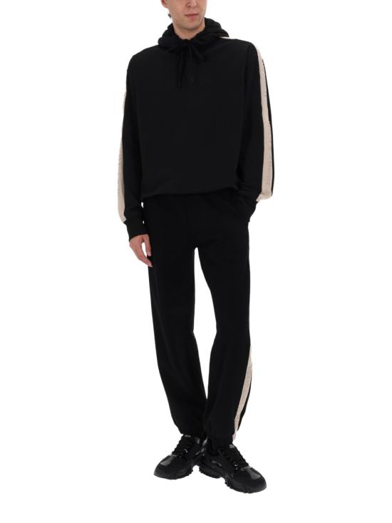 26SS 베르사체 스트레이트 팬츠 80GAAE08 CF00E899 BLACK - VERSACE