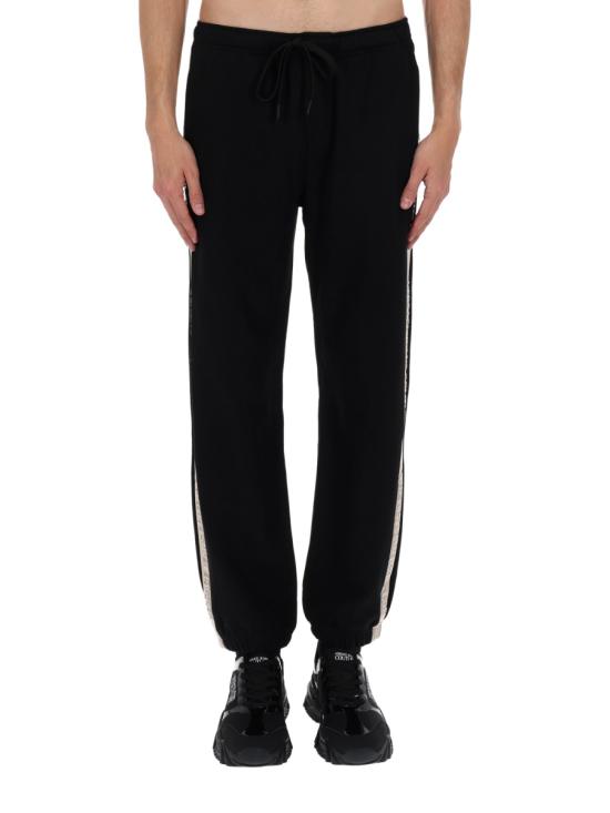 26SS 베르사체 스트레이트 팬츠 80GAAE08 CF00E899 BLACK - VERSACE