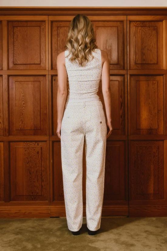  하우스오브써니 블라우스 써니 하우스 더블 레이어 버터컵 메쉬 탑 버터 - HOUSE OF SUNNY