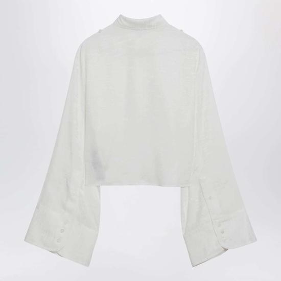  MM6 메종마르지엘라 탑 Mm6 Maison Margiela 셔츠 베이지 - MM6 MAISON MARGIELA