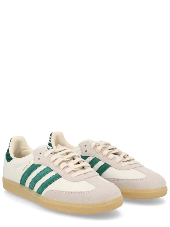 26SS 아디다스 삼바 스니커즈 IH6844 CLOWHI CGREEN GUM3 WHITE - ADIDAS