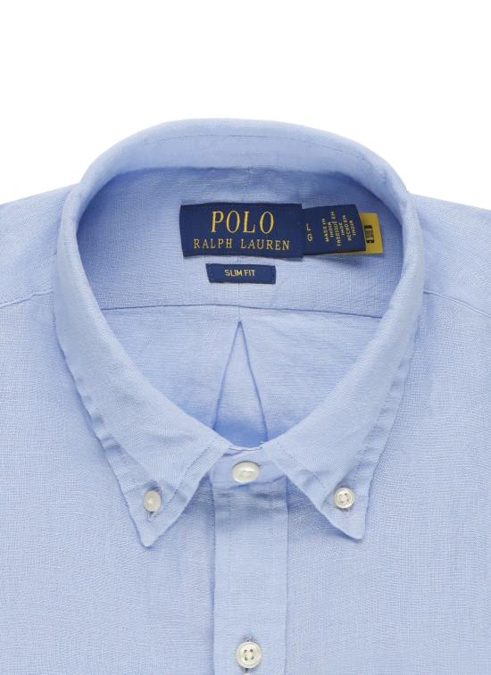 26SS 랄프 로렌 긴팔 셔츠 710968915 504 Light Blue - RALPH LAUREN