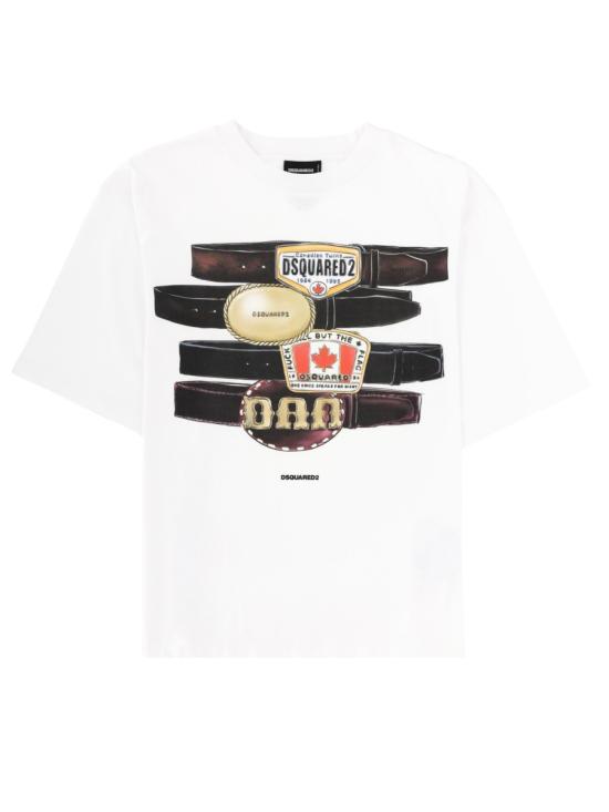 26SS 디스퀘어드2 반팔 티셔츠 S78GD0113 D20033100 WHITE