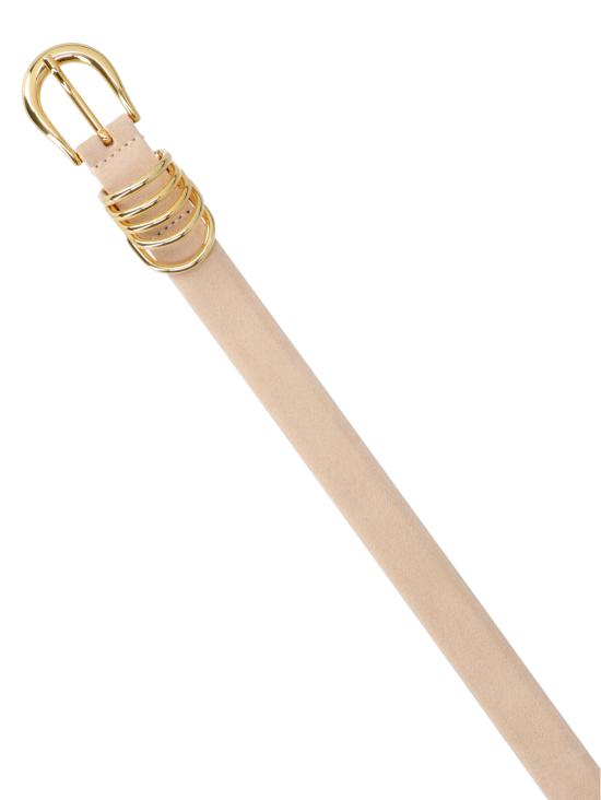26SS 데한체 레귤러 벨트 HOLLY SUEG BEIGE GOLD Beige - DEHANCHE