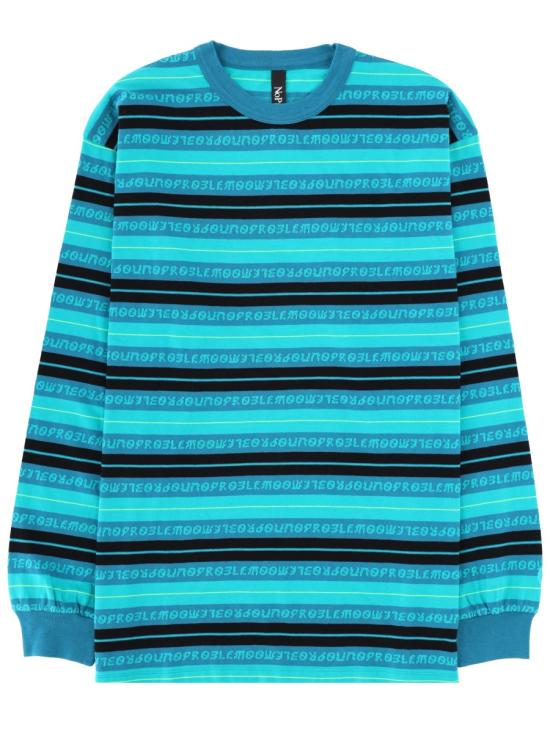 26SS 노프라블레모 반팔 티셔츠 NP4021505 AQUA AZURE