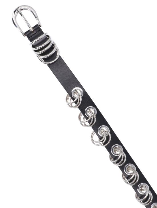 26SS 데한체 레귤러 벨트 REVG S BLACK SILVER Black - DEHANCHE