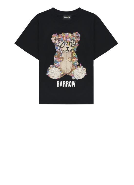 26SS [키즈] 바로우 티셔츠 S6BKJGTH177 110 Black