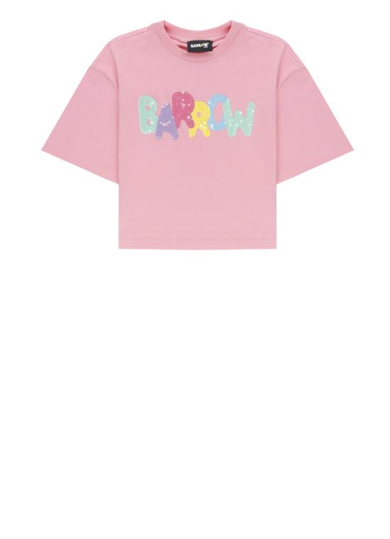 26SS [키즈] 바로우 티셔츠 S6BKJGTH132 BW311 Pink