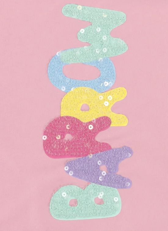 26SS [키즈] 바로우 티셔츠 S6BKJGTH132 BW311 Pink - BARROW