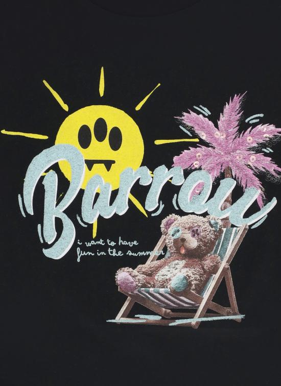 26SS [키즈] 바로우 티셔츠 S6BKJGTH240 110 Black - BARROW