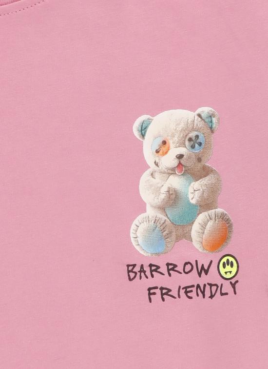 26SS [키즈] 바로우 티셔츠 S6BKJUTH003 BW311 Pink - BARROW