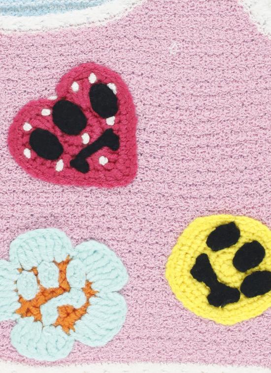 26SS [키즈] 바로우 탑 S6BKJGTO121 140 Pink - BARROW