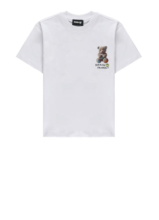 26SS [키즈] 바로우 티셔츠 S6BKJUTH003 002 White