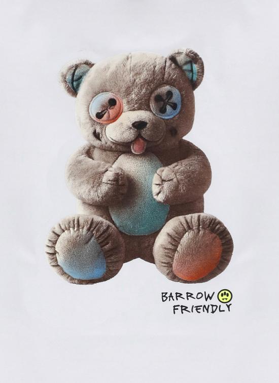 26SS [키즈] 바로우 티셔츠 S6BKJUTH003 002 White - BARROW