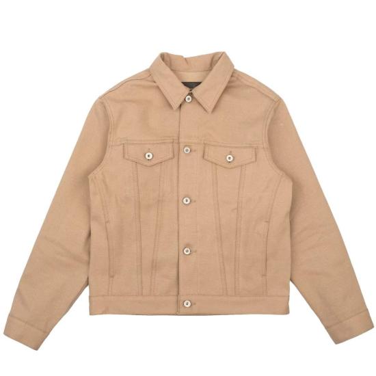  네이키드 & 페이머스 데님 자켓 네이키드 앤 페이머스 셀비지 슬랙스 데님 재킷 베이지