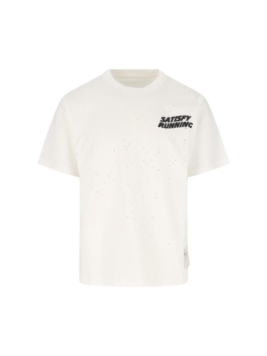 26SS 새티스파이 반팔 티셔츠 11006 11108 White