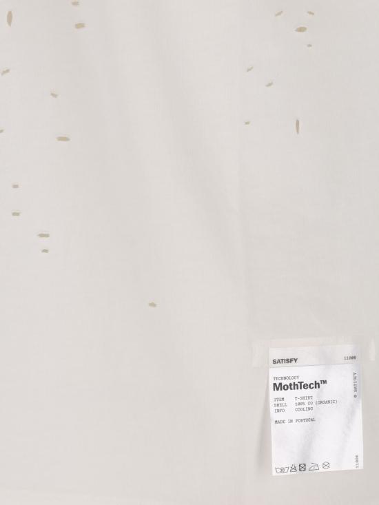 26SS 새티스파이 반팔 티셔츠 11006 11108 White - SATISFY