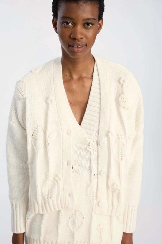  문테 가디건 비오라 니트 - MUNTHE