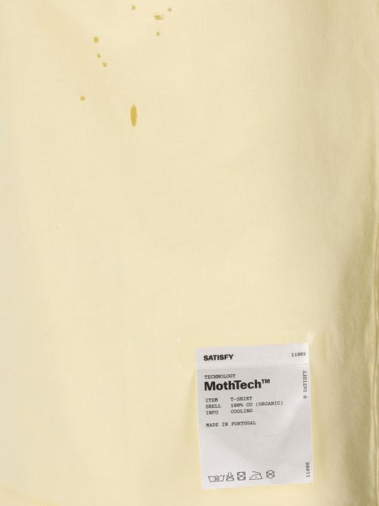26SS 새티스파이 모스테크 티셔츠 11006 41A04 Yellow - SATISFY