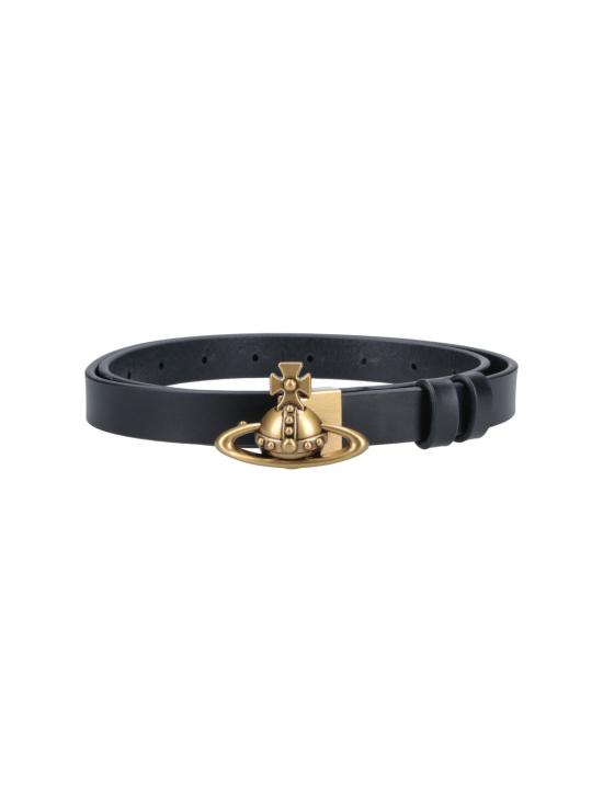 26SS 비비안웨스트우드 레귤러 벨트 8201008EW L00CH N401 Black