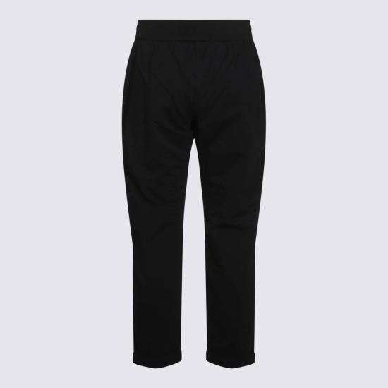  브루넬로 쿠치넬리 팬츠 면바지 블랙 - BRUNELLO CUCINELLI