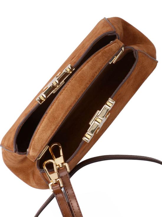 26SS 토리버치 엘레노어 미니 사첼 백 171502 201 Brown - TORY BURCH