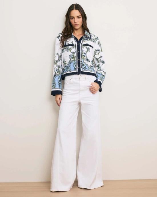  베로니카비어드 가디건 베로니카 비어드 노벨 테리 버튼다운  셔츠 - VERONICA BEARD