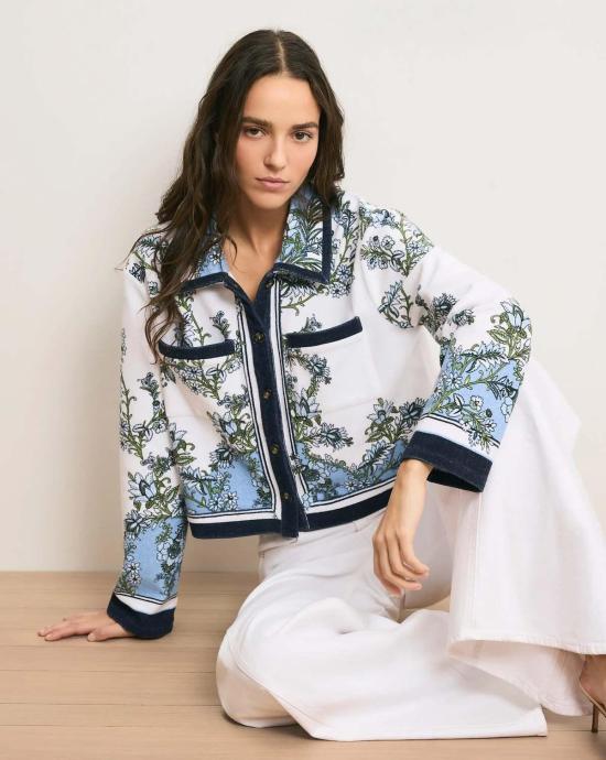  베로니카비어드 가디건 베로니카 비어드 노벨 테리 버튼다운  셔츠