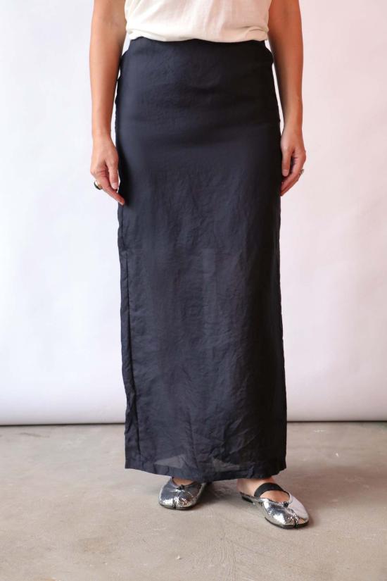  크리스티앙 뵈이넝스 롱 스커트 Christian Wijnants Susalo 스커트 네이비