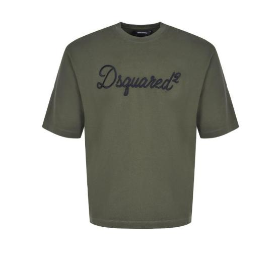 26SS 디스퀘어드2 반팔 티셔츠 S74GD1524D20106 687 MILITARY GREEN