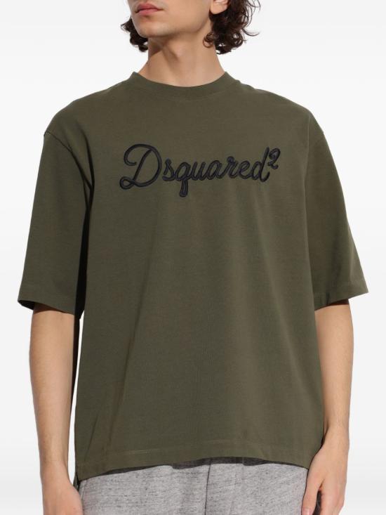 26SS 디스퀘어드2 반팔 티셔츠 S74GD1524D20106 687 MILITARY GREEN - DSQUARED2