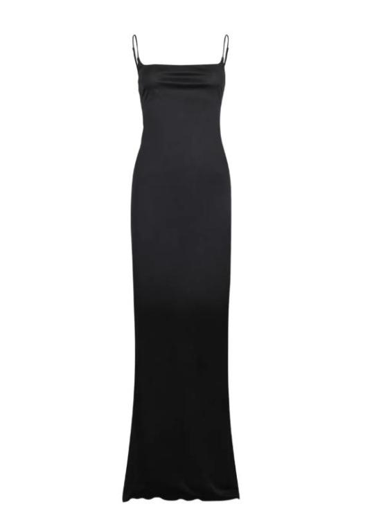 26SS 디스퀘어드2 미디 원피스 S75CV0983D20110 900 BLACK