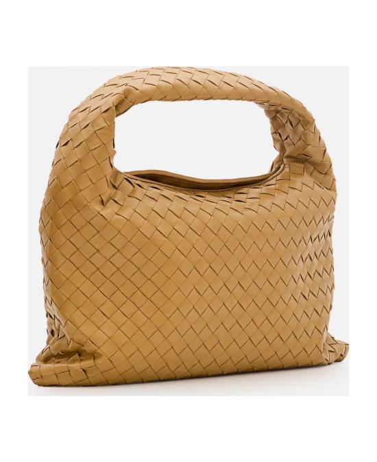 25FW 보테가베네타 스몰 홉 숄더백 796262V3IV1 9893 DARK PRALINEM BRASS 9893 DARK PRALINE M BRASS - BOTTEGA VENETA