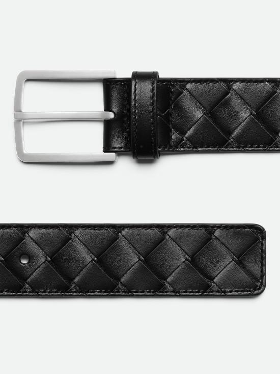 25FW 보테가베네타 인트레치아토 레더 벨트 609182V3IM1 8803 - BOTTEGA VENETA