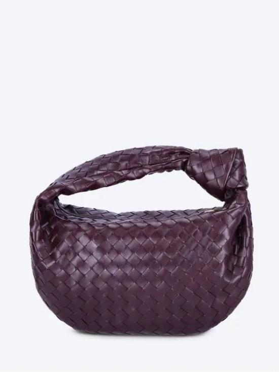 25FW 보테가베네타 레더 조디백 690225VCPP0 2262 DARK BAROLO GOLD - BOTTEGA VENETA