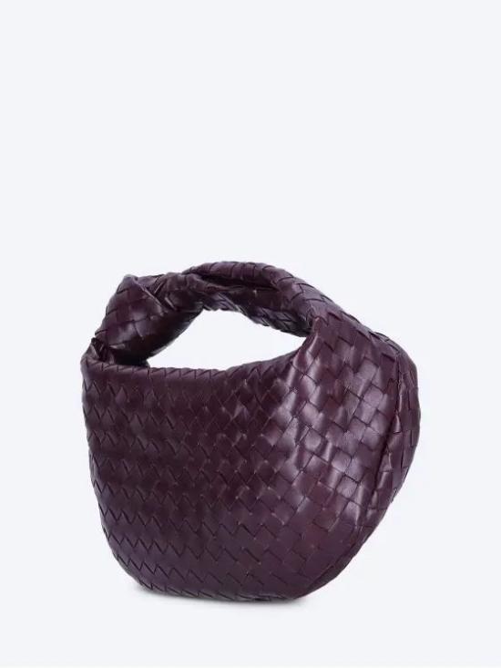 25FW 보테가베네타 레더 조디백 690225VCPP0 2262 DARK BAROLO GOLD - BOTTEGA VENETA