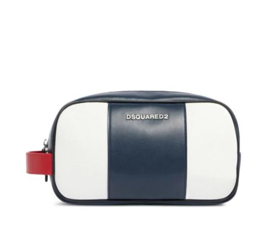 26SS 디스퀘어드2 남성지갑 BYM007325108874 M1424 BIANCO BLU ROSSO