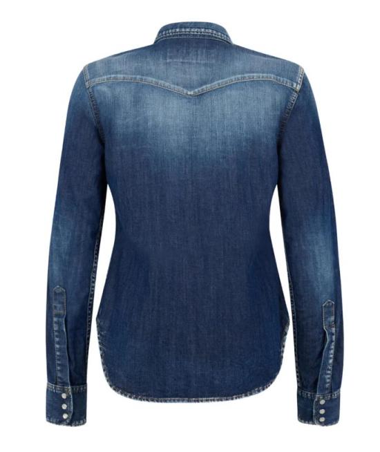 26SS 디스퀘어드2 데님 셔츠 S75DL0954S30341 470 NAVY BLUE - DSQUARED2