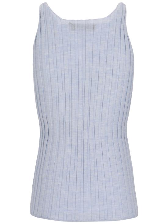 25SS 라 로즈 스웨터 MG203 31220 SKY BLUE - LA ROSE