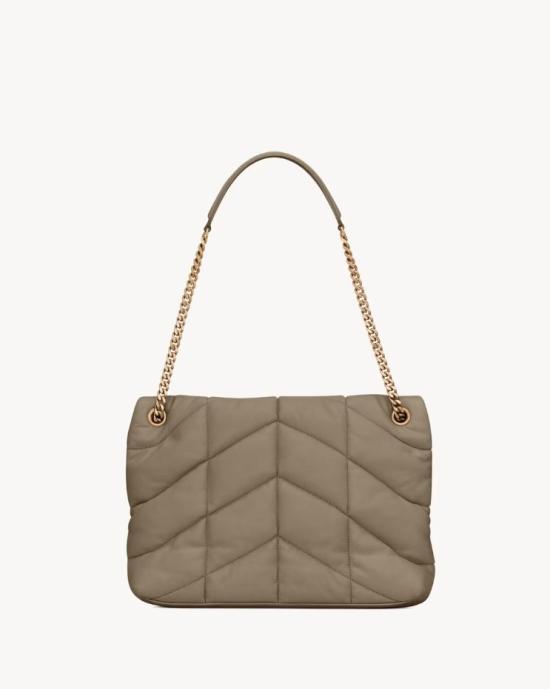 26SS 생로랑 루루 푸퍼 미디움 숄더백 5774751EL07 1799 PLAZA TAUPE - SAINT LAURENT