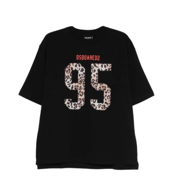 26SS 디스퀘어드2 반팔 티셔츠 S71GD1649D20033 900 BLACK