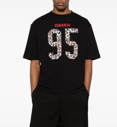 26SS 디스퀘어드2 반팔 티셔츠 S71GD1649D20033 900 BLACK - DSQUARED2