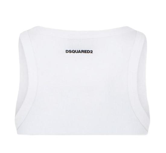 26SS 디스퀘어드2 반팔 티셔츠 S73NL0031S24623 100 WHITE - DSQUARED2