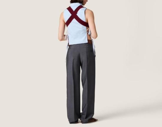 26SS 미우미우 스웨터 MMV378SOOO19RL F0399 AMARANTO - MIU MIU